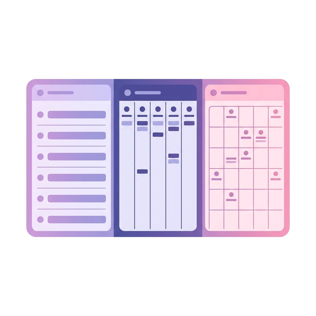 Agenda multi-vista